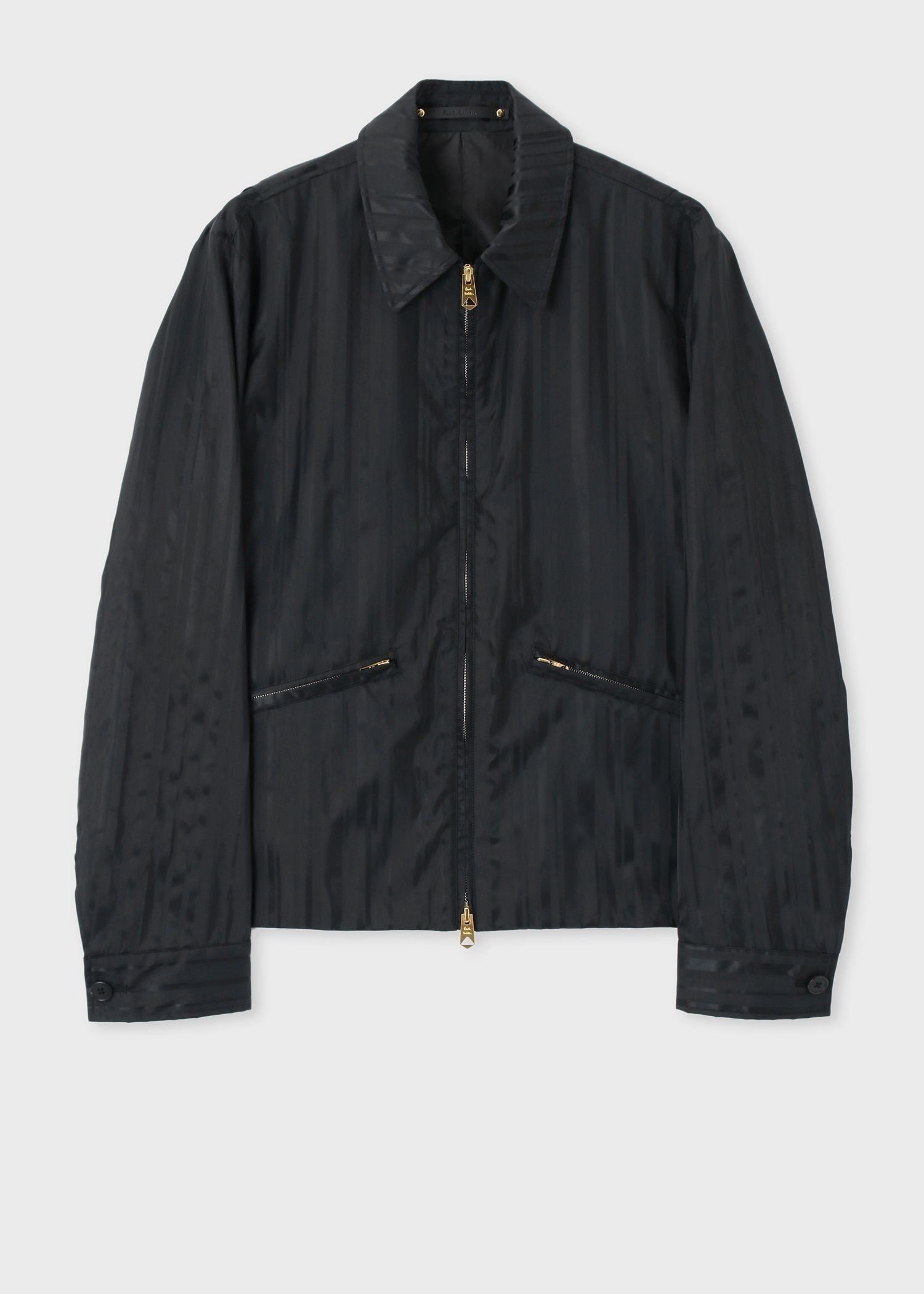 シャドーストライプ ショート ブルゾン