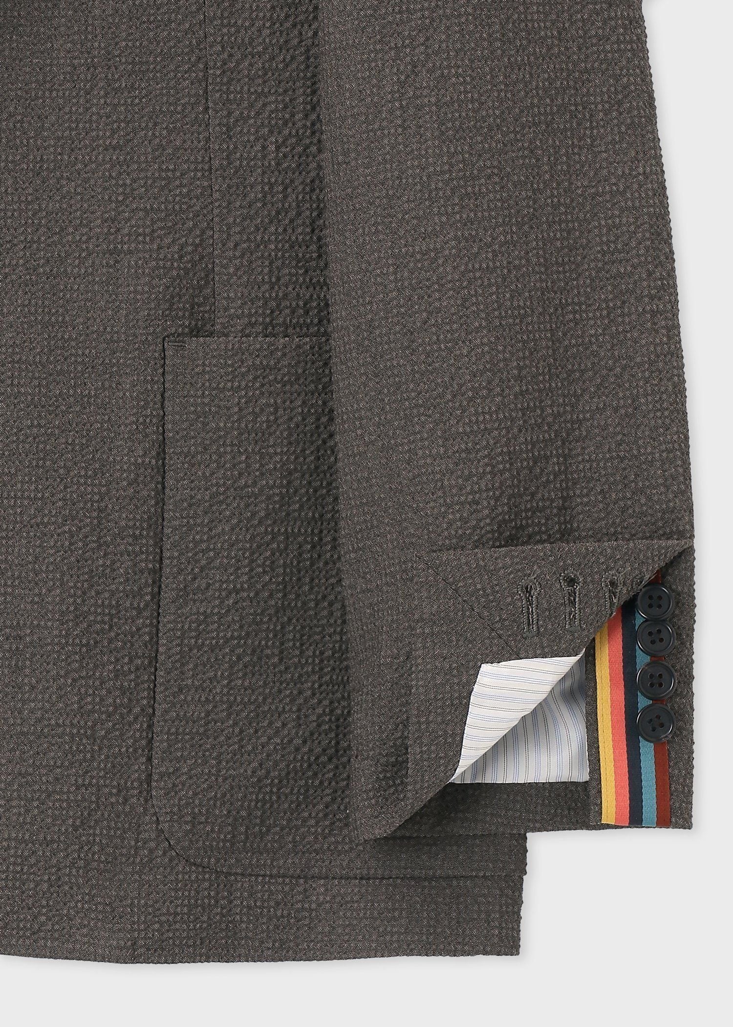 ウールシアサッカー シングル2B ジャケット