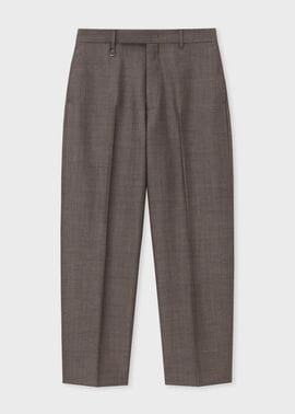 シャークスキン ワイドトラウザーズ