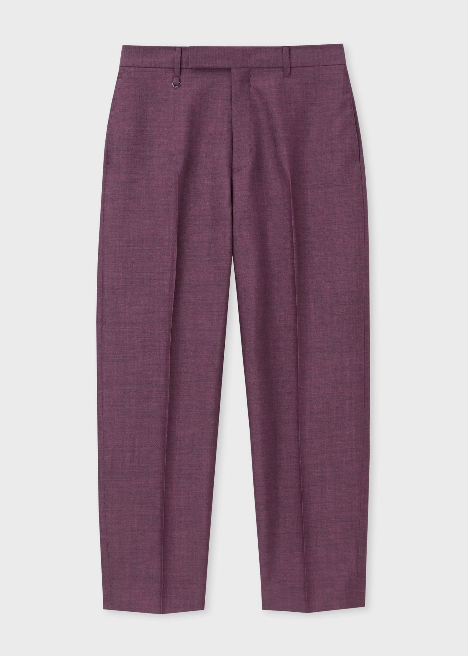 シャークスキン ワイドトラウザーズ