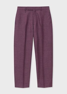 シャークスキン ワイドトラウザーズ