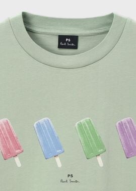 【美品♪】PS Paul Smith アイスキャンディー柄 ワンピース ウィメンズ 
