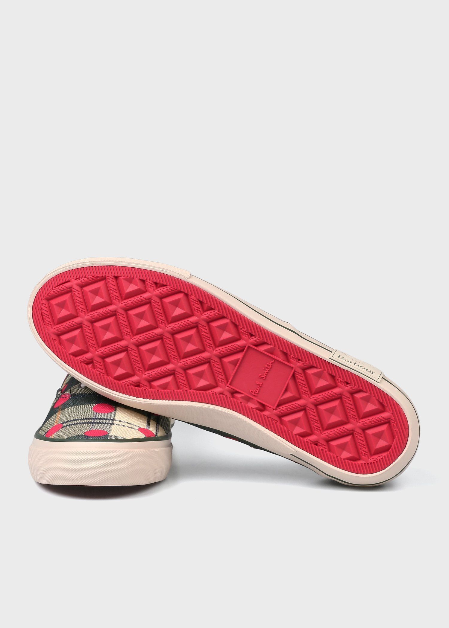 Paul Smith Loves Barbour キャンバススニーカー