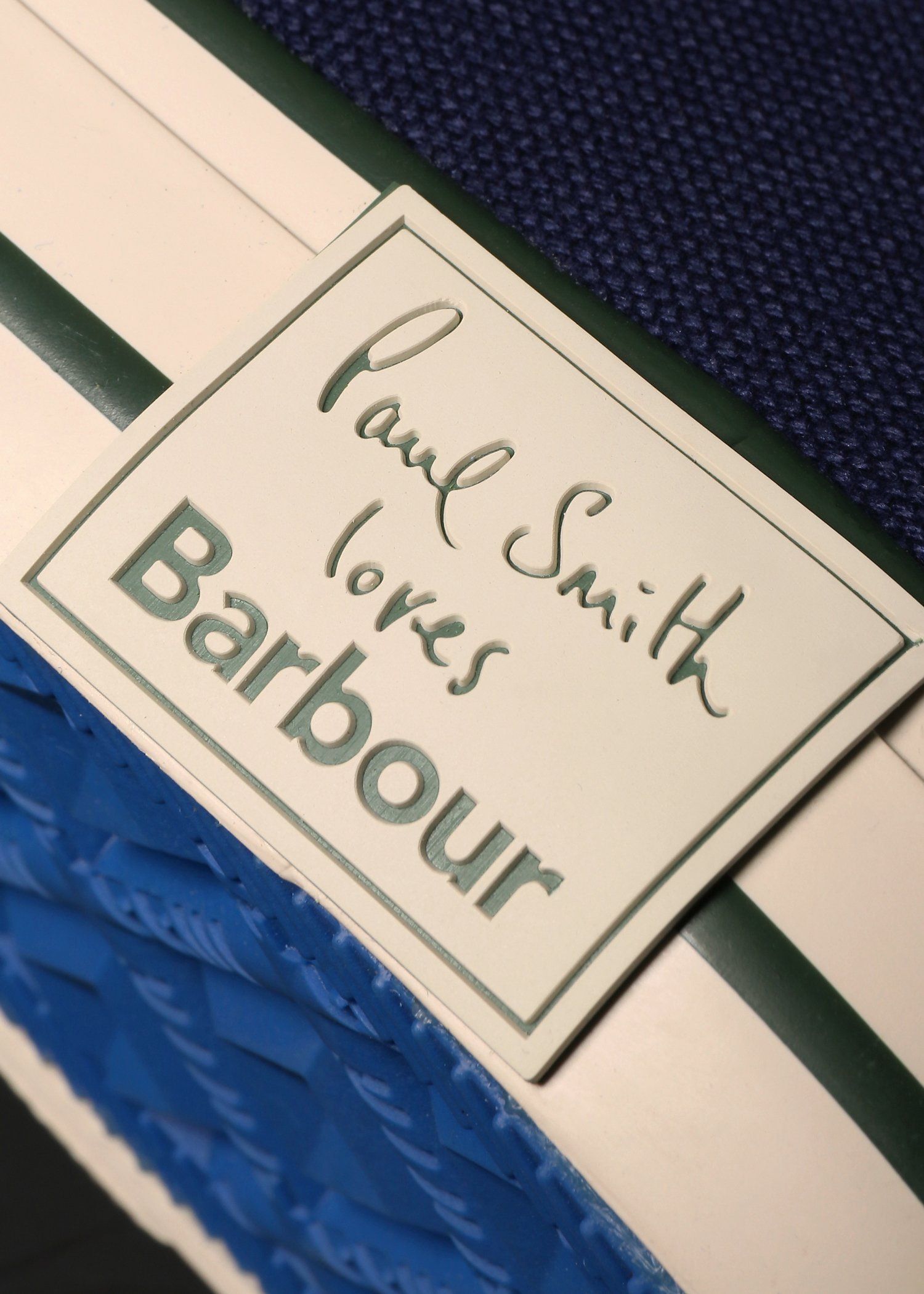 Paul Smith Loves Barbour キャンバススニーカー