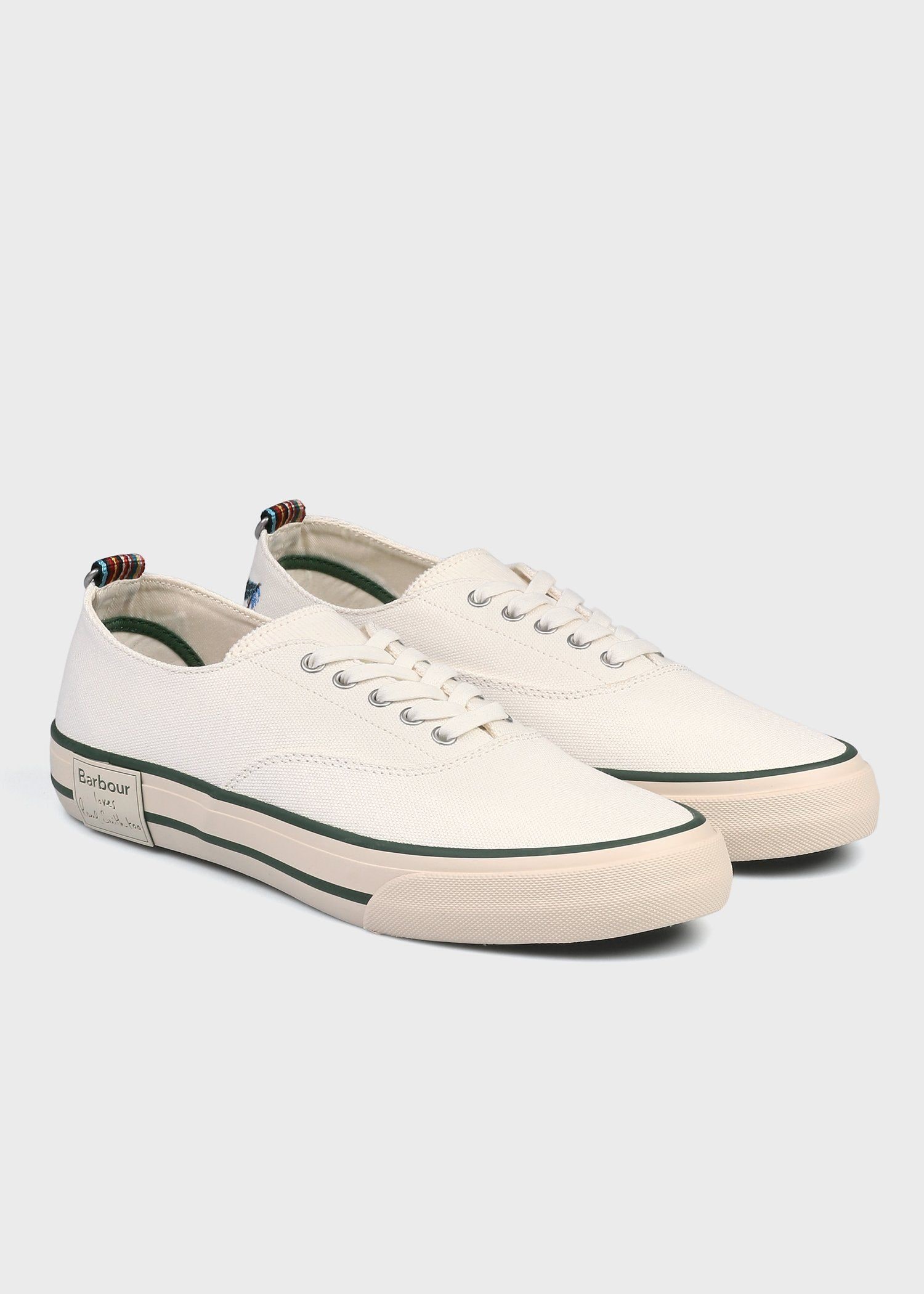 Paul Smith Loves Barbour キャンバススニーカー