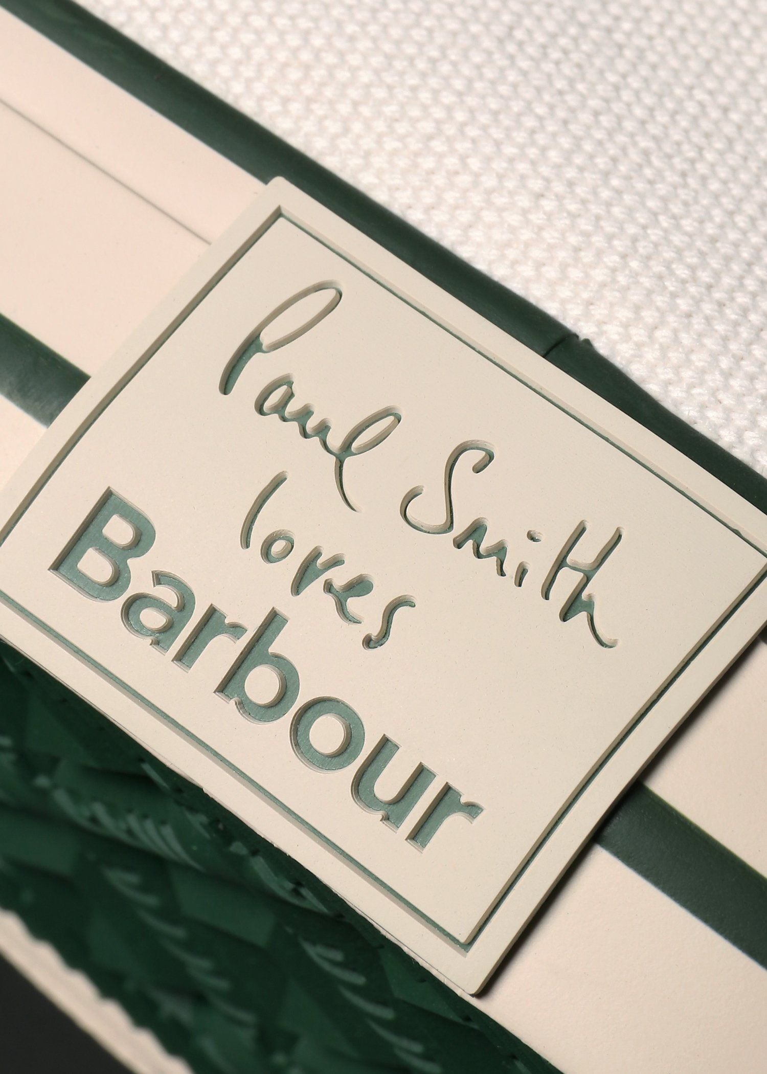 Paul Smith Loves Barbour キャンバススニーカー