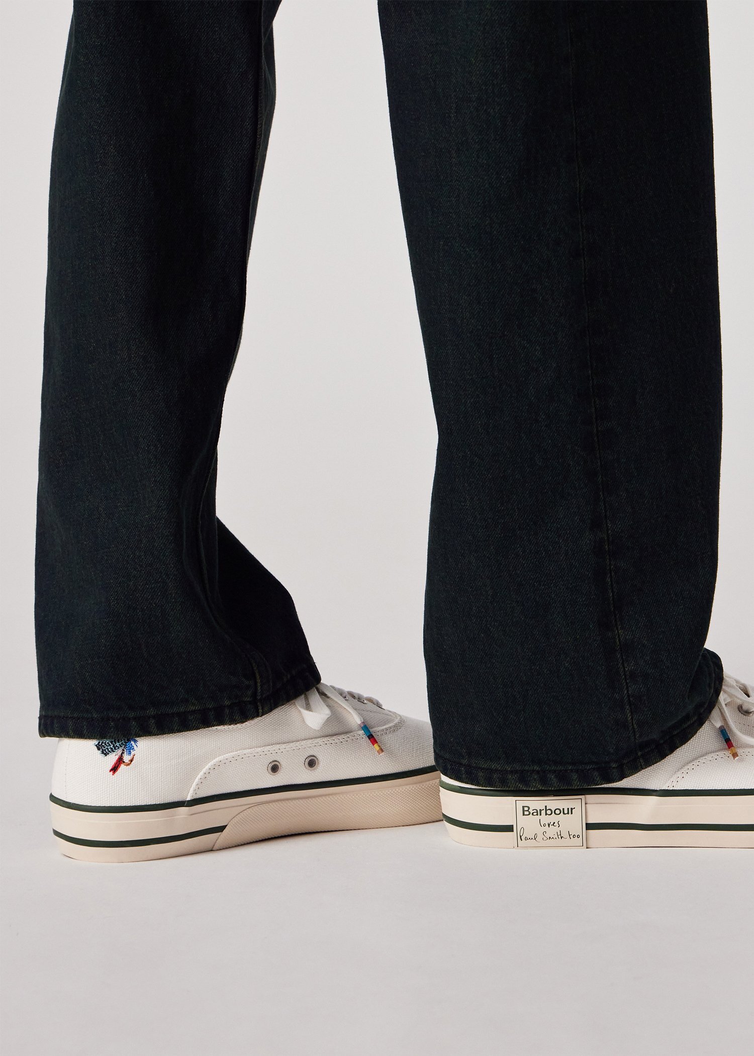 Paul Smith Loves Barbour キャンバススニーカー