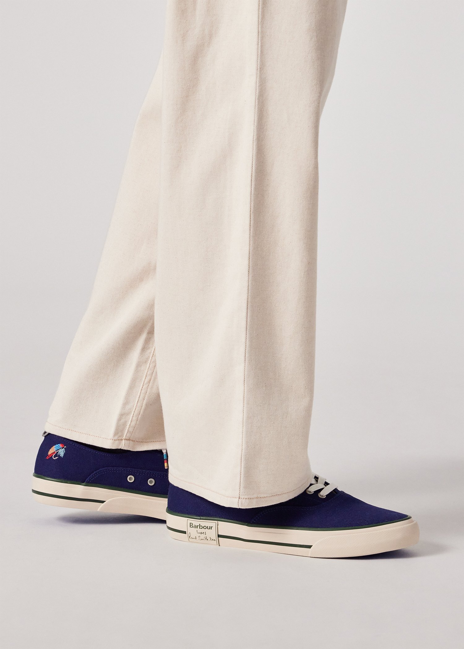 Paul Smith Loves Barbour キャンバススニーカー