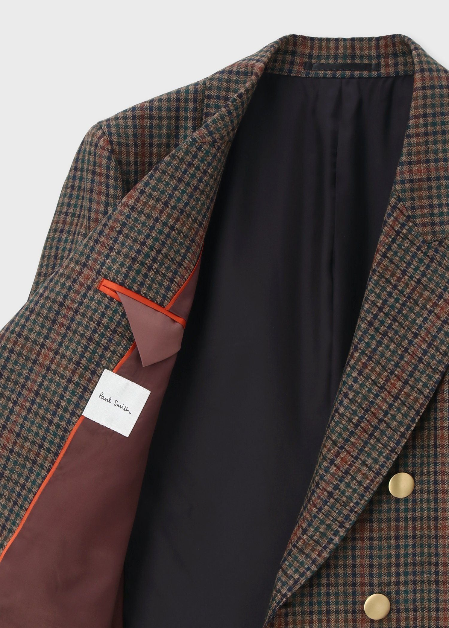 ウィメンズ クラシックガンクラブチェック ダブルジャケット