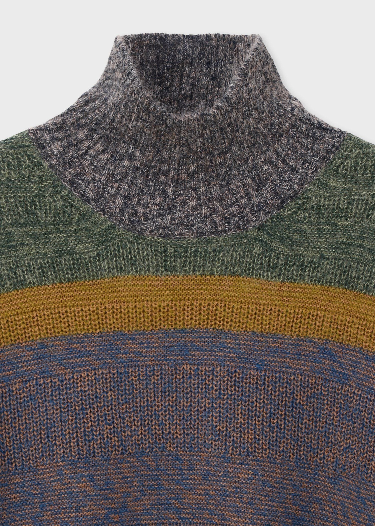 ウィメンズ モヘヤミックス ハイネック ニット