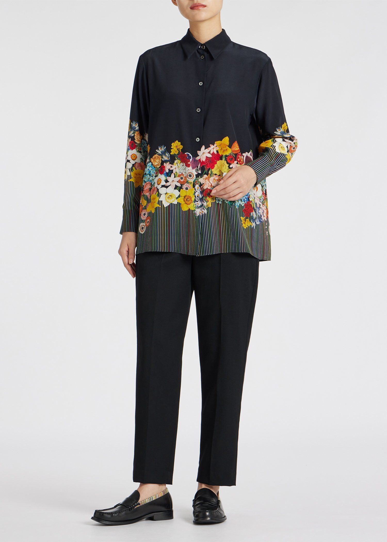 ウィメンズ ギャバ テーパードパンツ