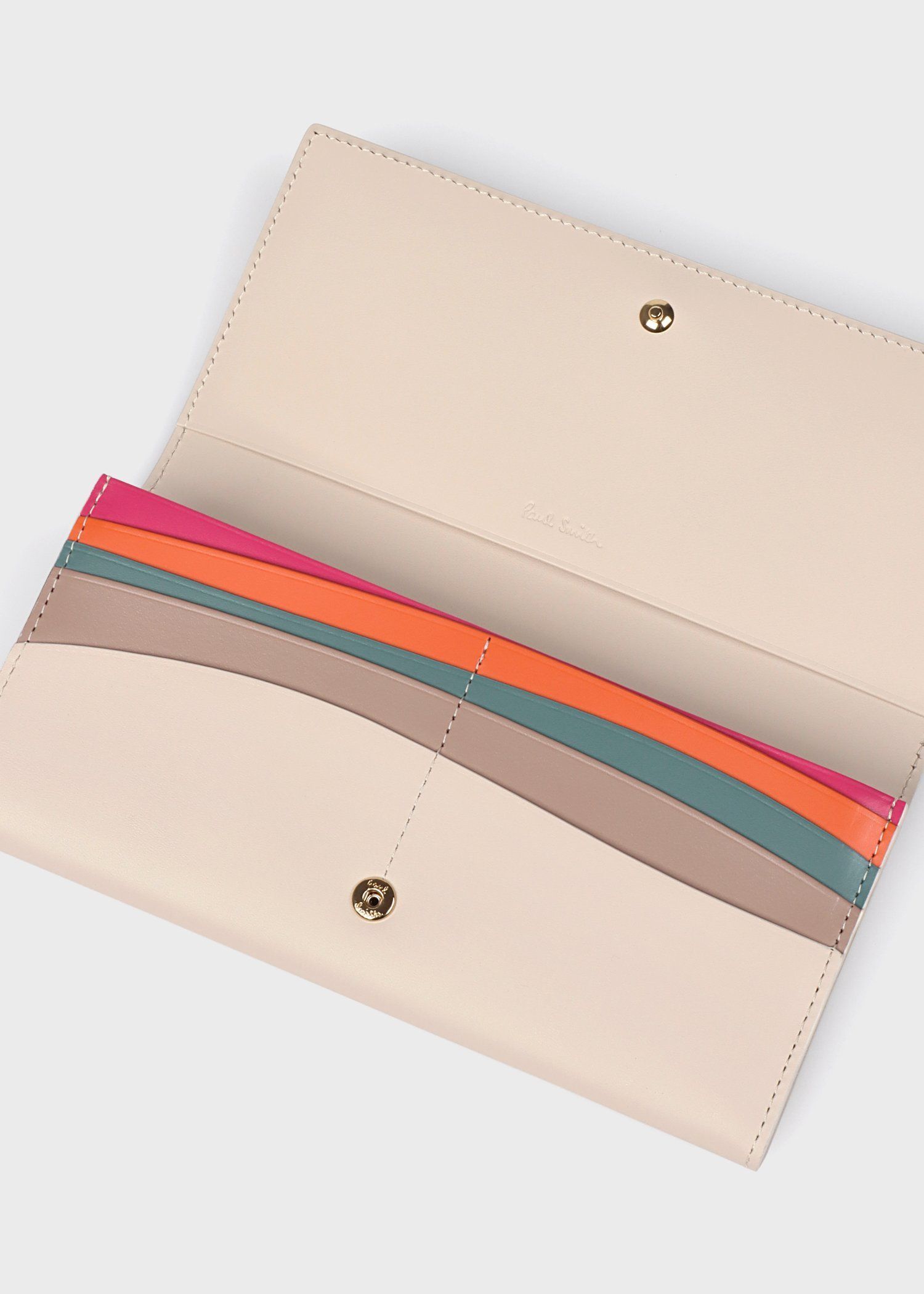 スワールカットカードレイヤー長財布