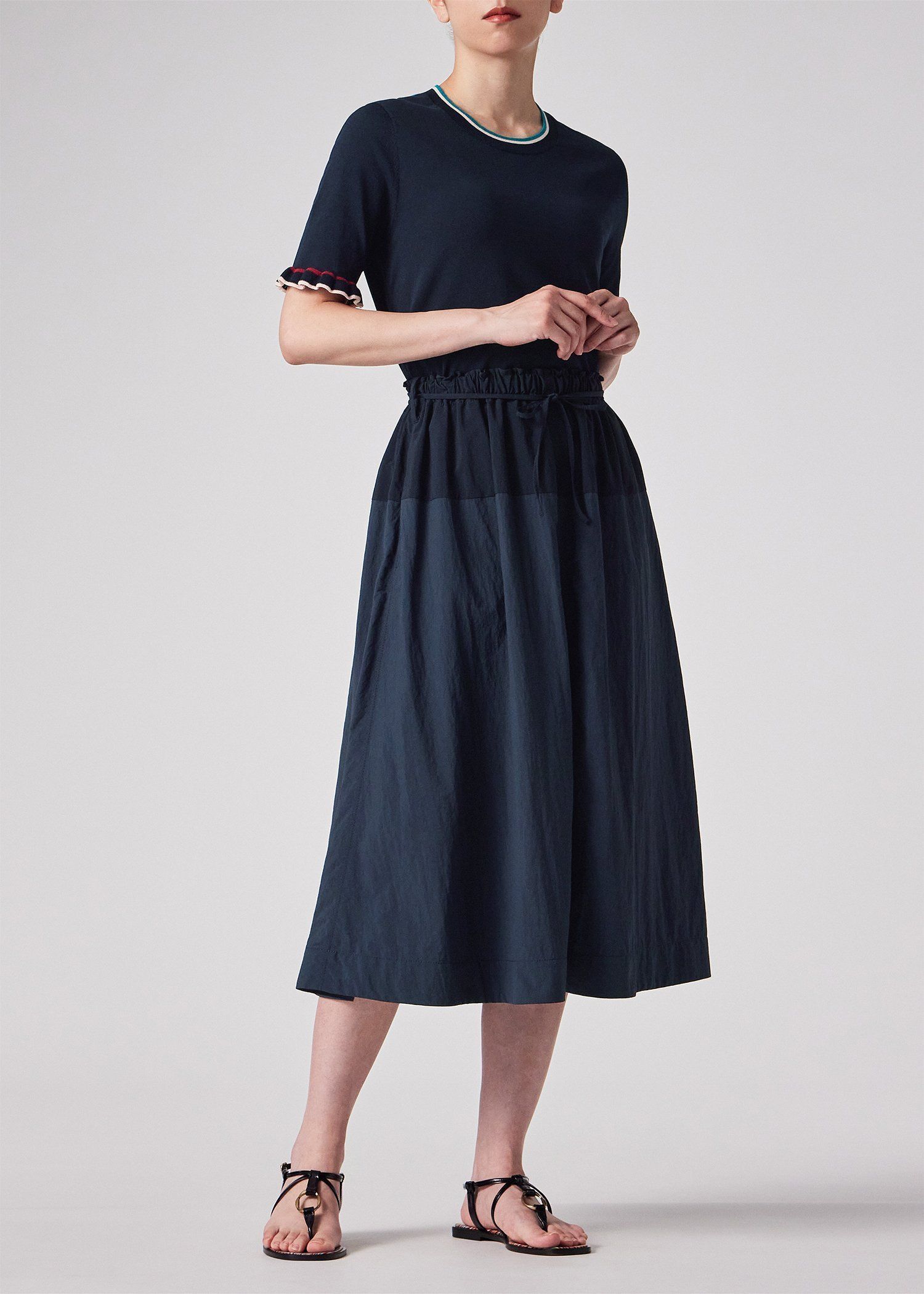 ウィメンズ タスランナイロン フレアスカート