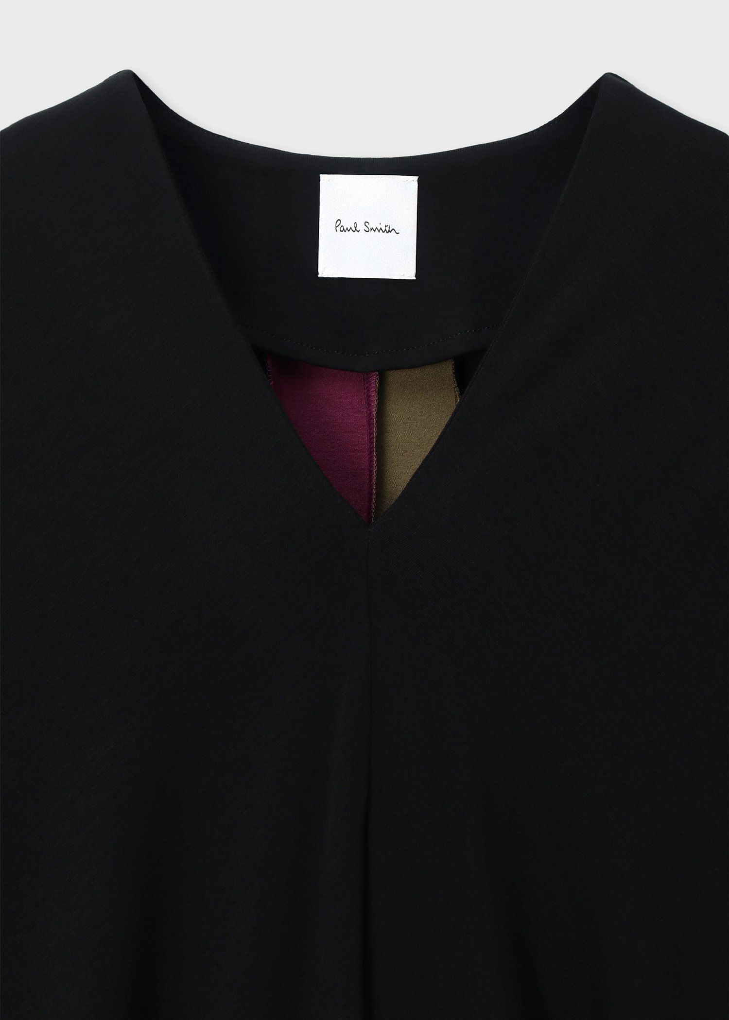 ウィメンズ ベア天竺 Vネックカットソー