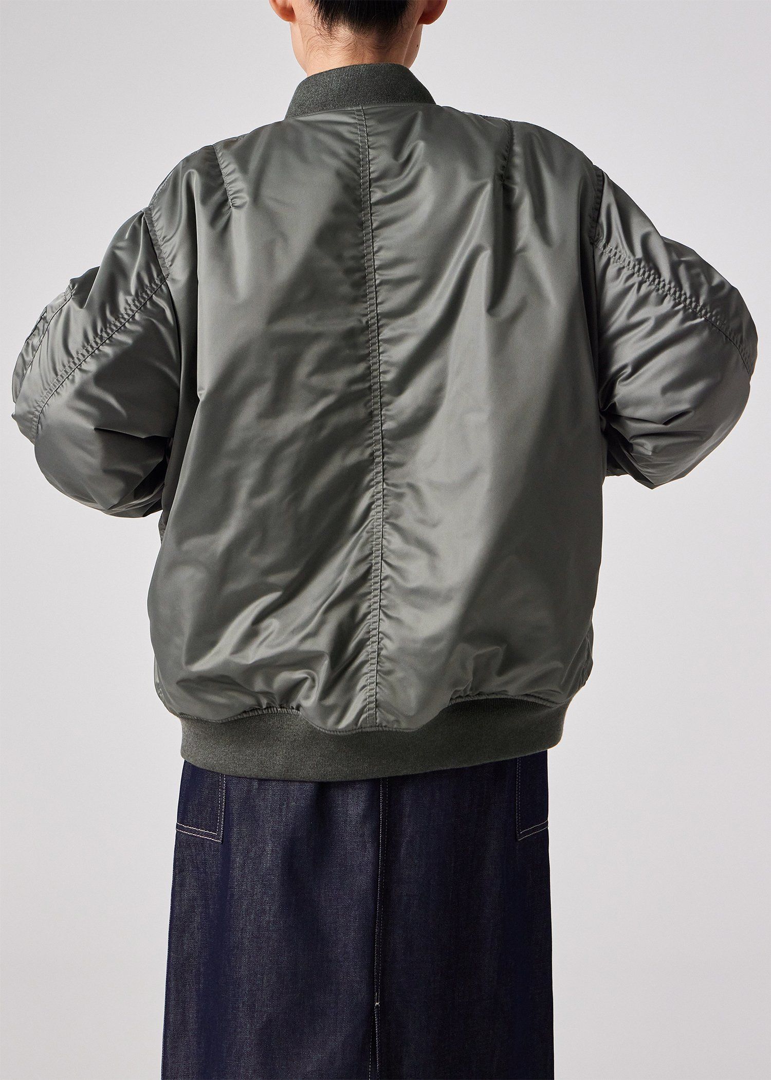 ウィメンズ オーバーサイジング MA-1 ブルゾン