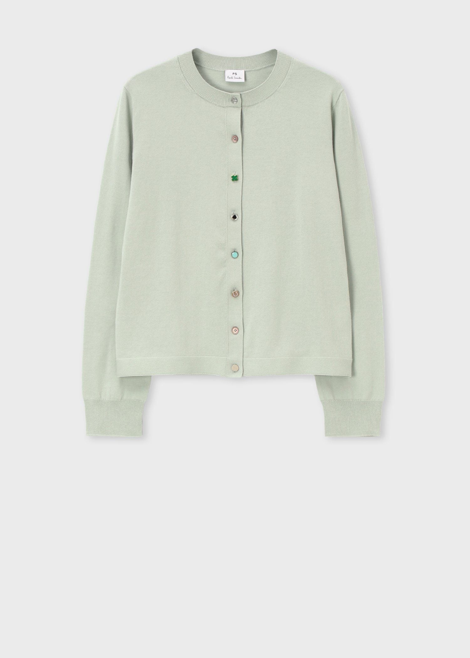 美品 近年モデル Paul Smith 金ボタン コットンニット カーディガン FREAK'S STORE（フリークスストア） カーディガン 限定展開 金ボタン