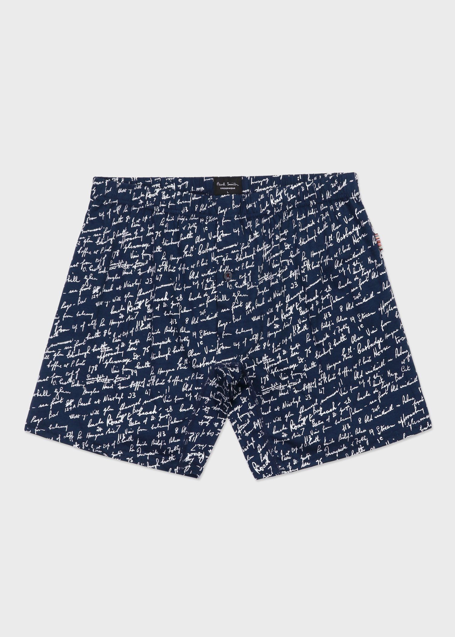 "Slide Notes" ニットトランクス