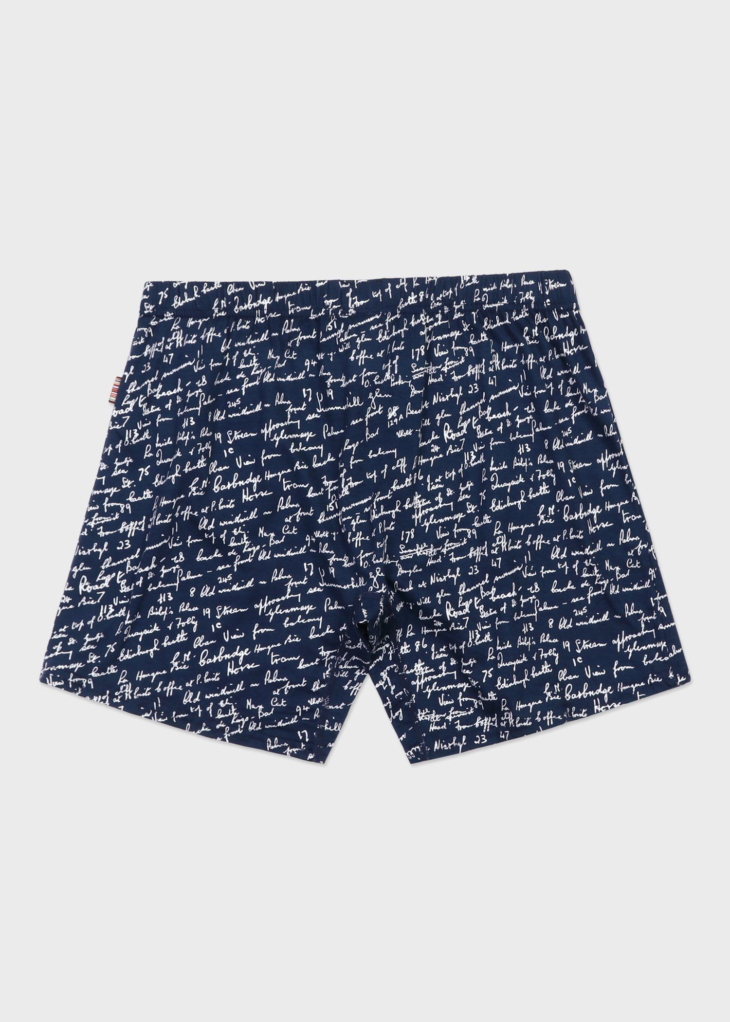 "Slide Notes" ニットトランクス