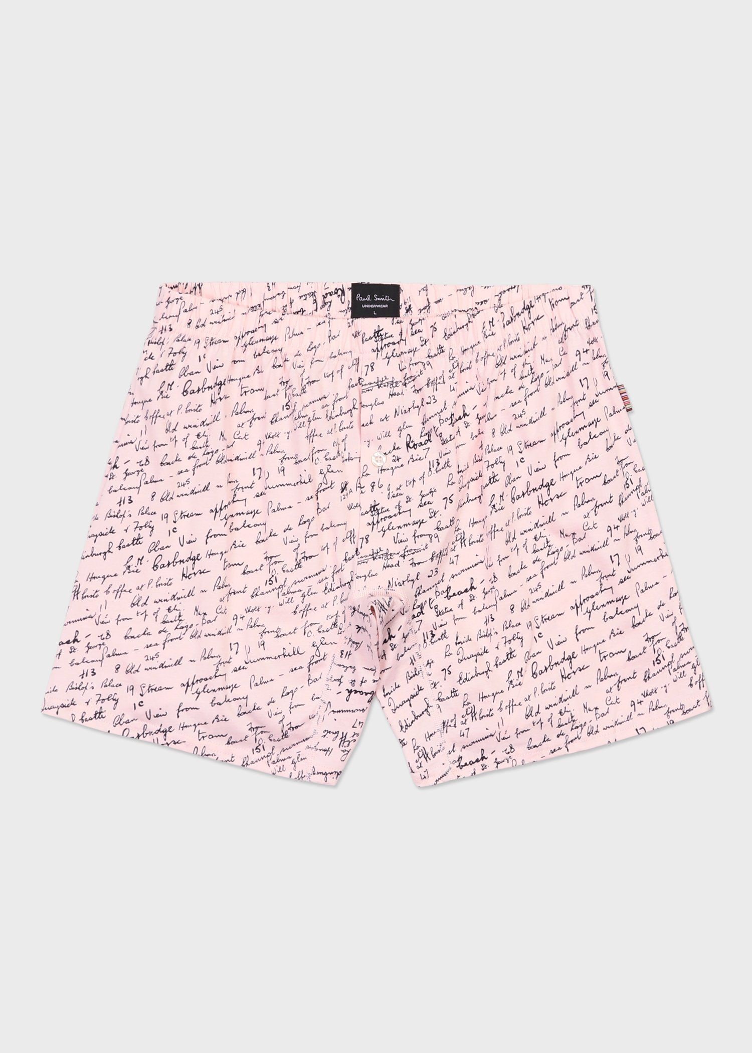 "Slide Notes" ニットトランクス