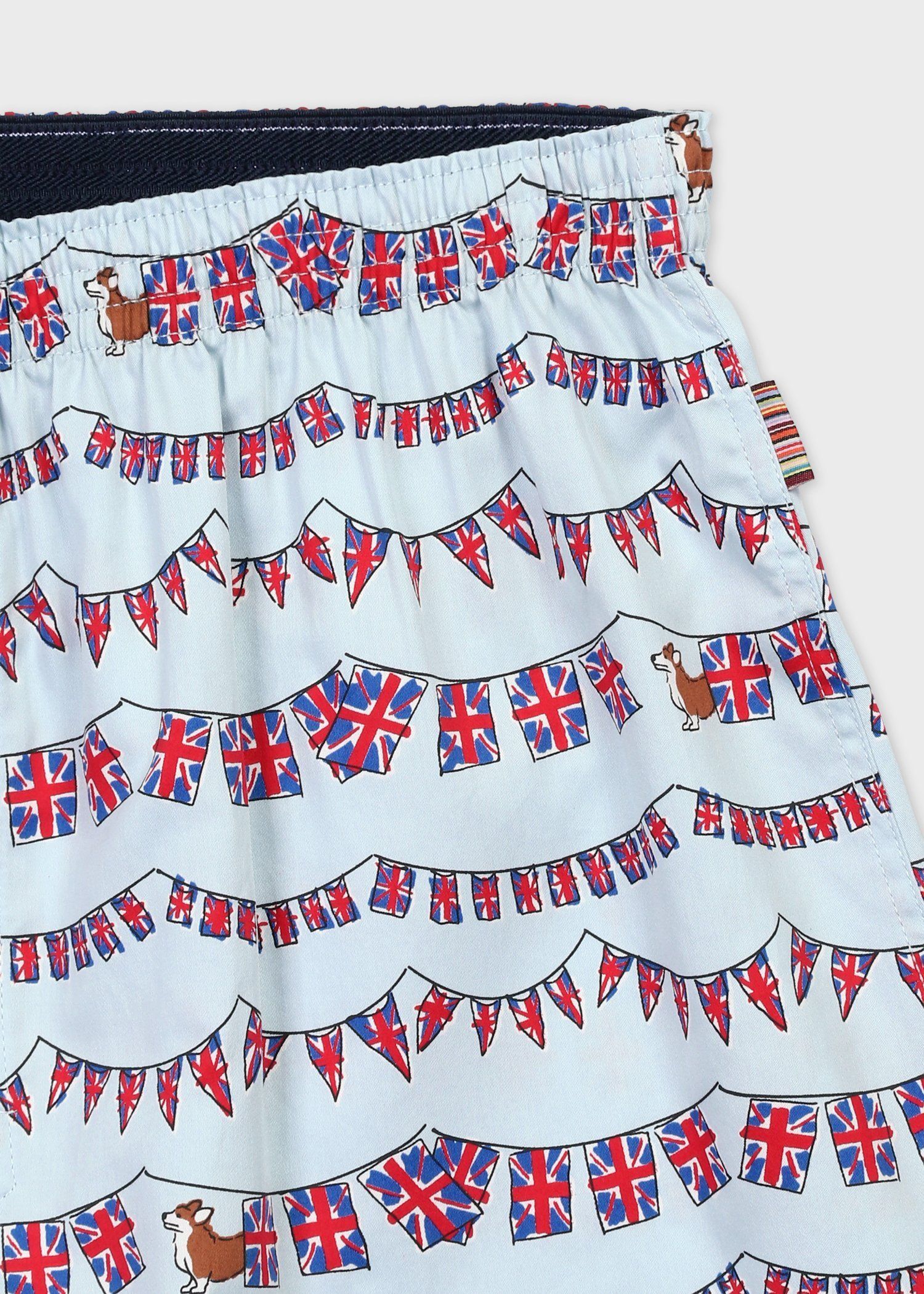 "Flags with Corgi" トランクス 