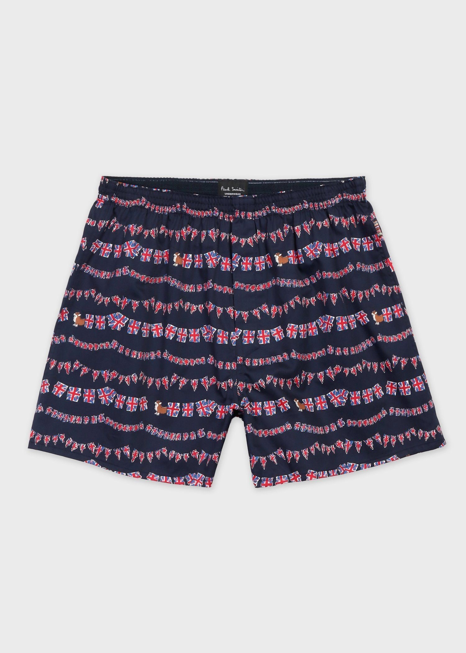 "Flags with Corgi" トランクス 