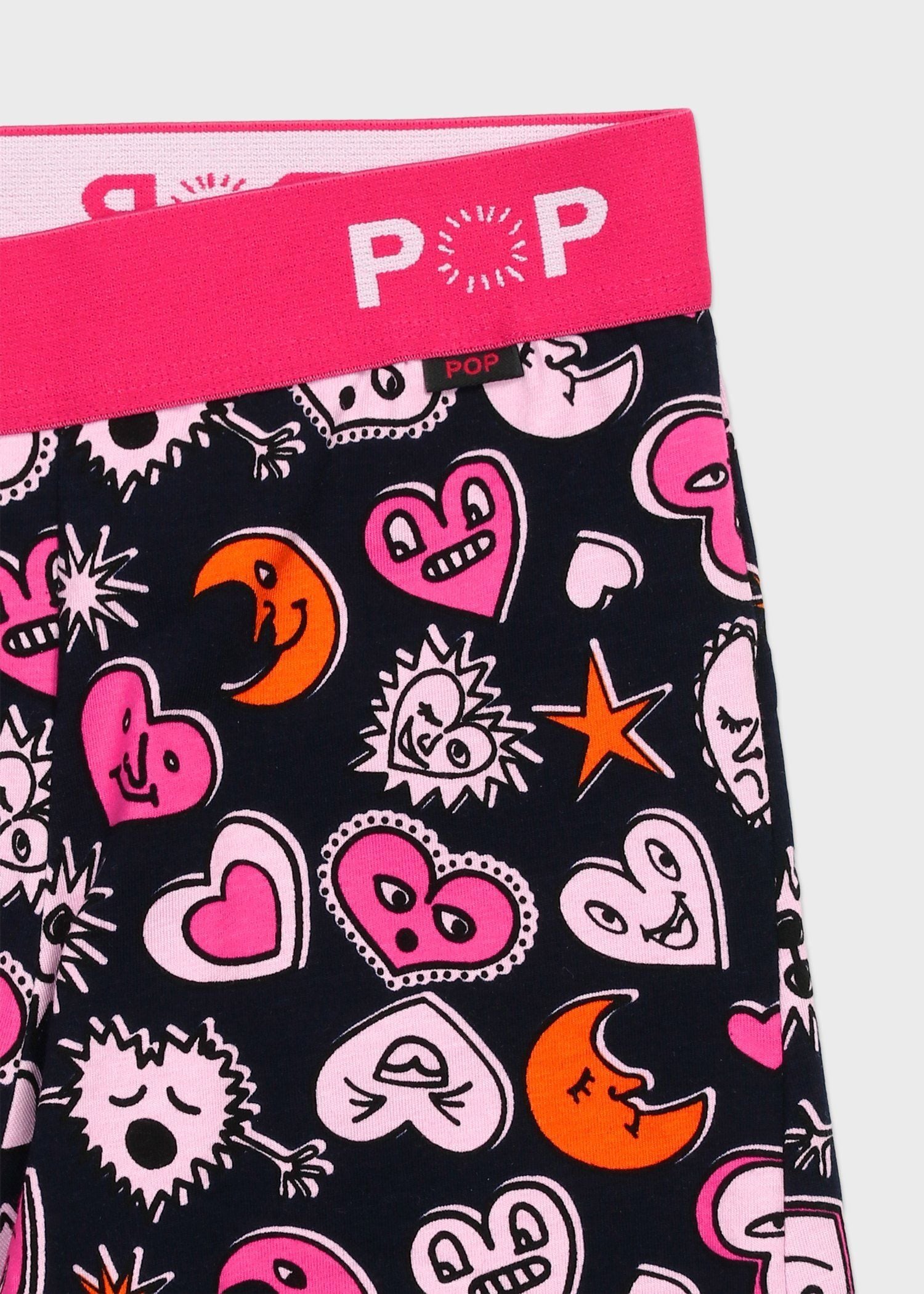"Character hearts" ボクサーパンツ