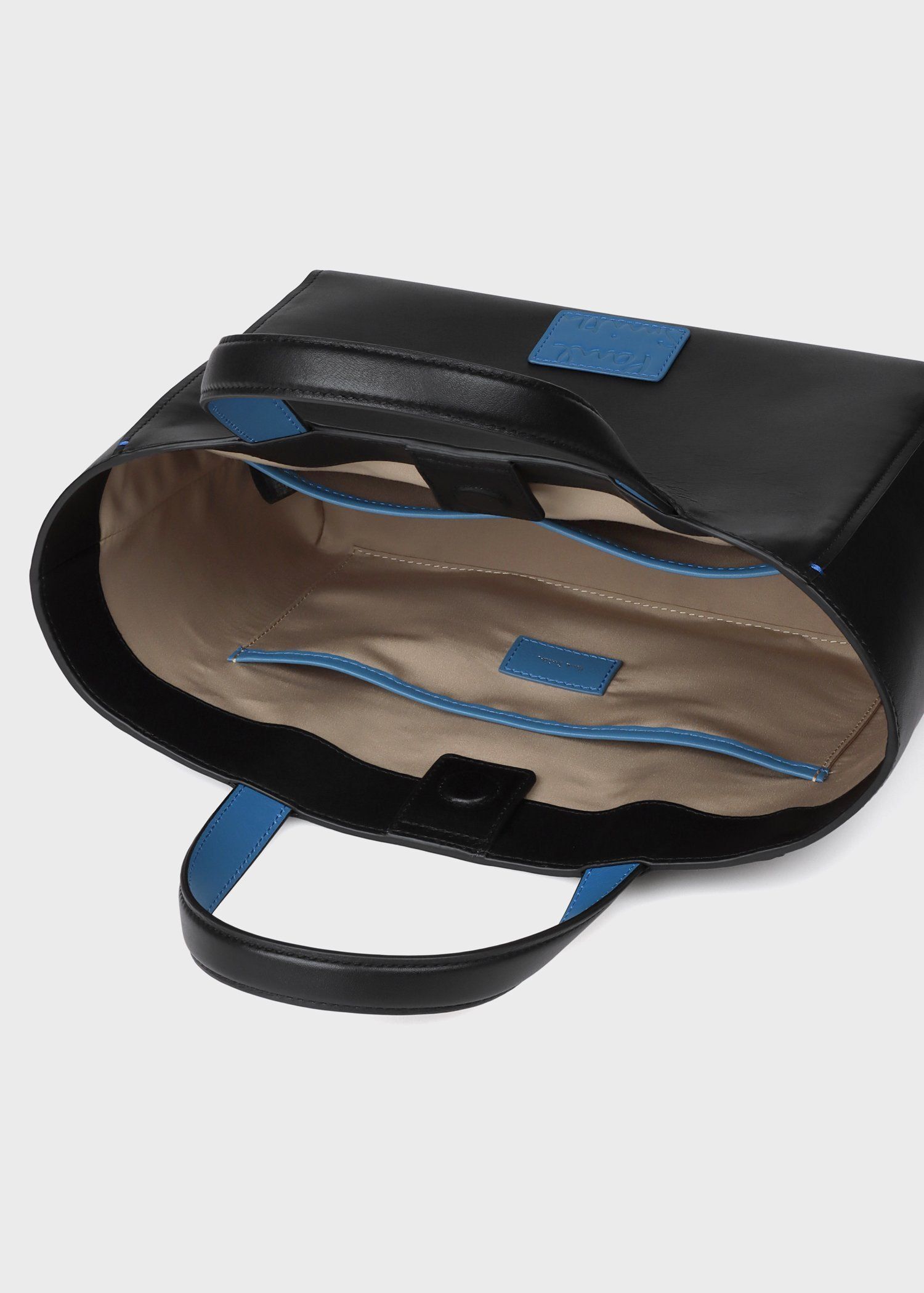 カラーブロックSS26 ミニトートバッグ