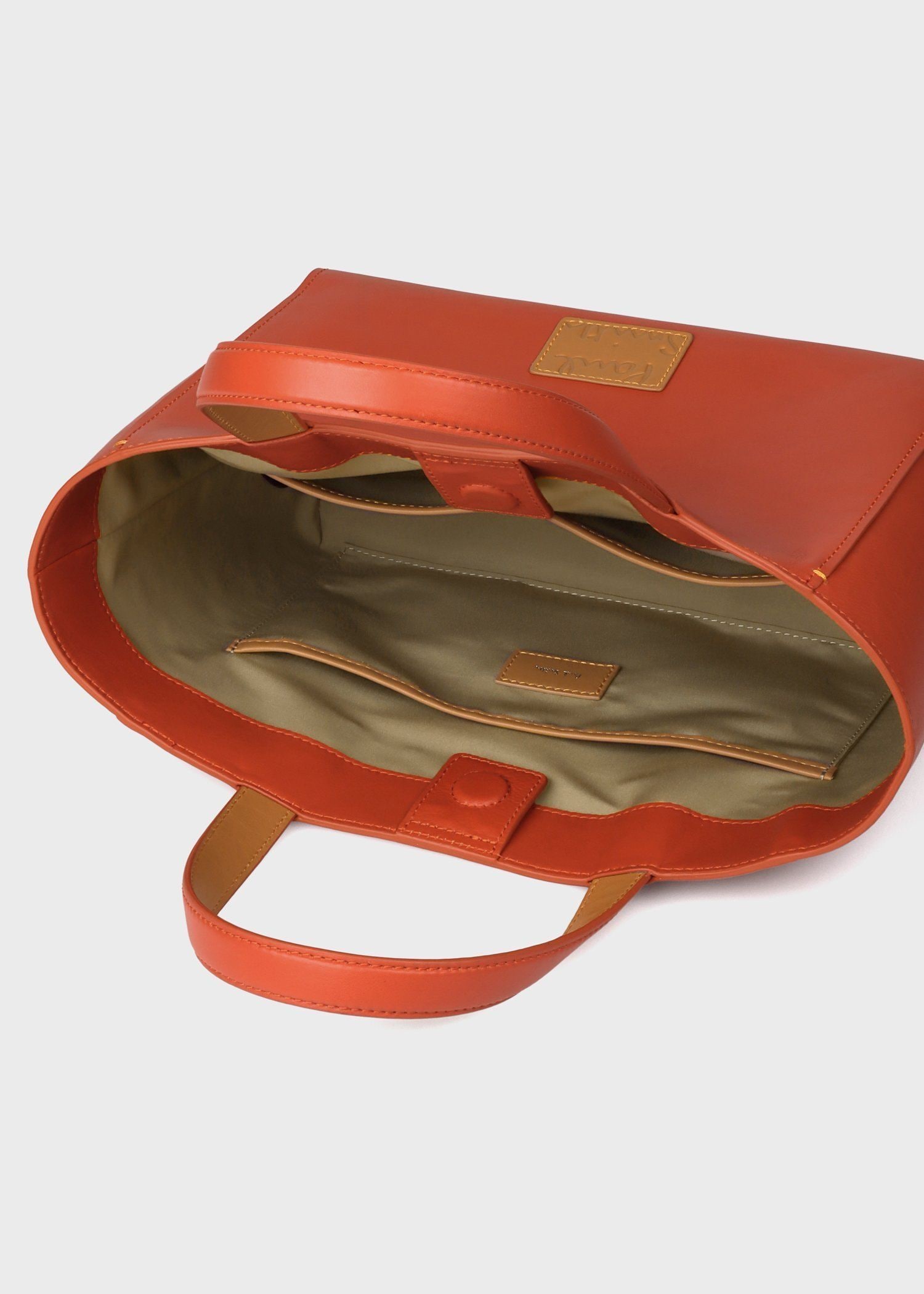 カラーブロックSS26 ミニトートバッグ