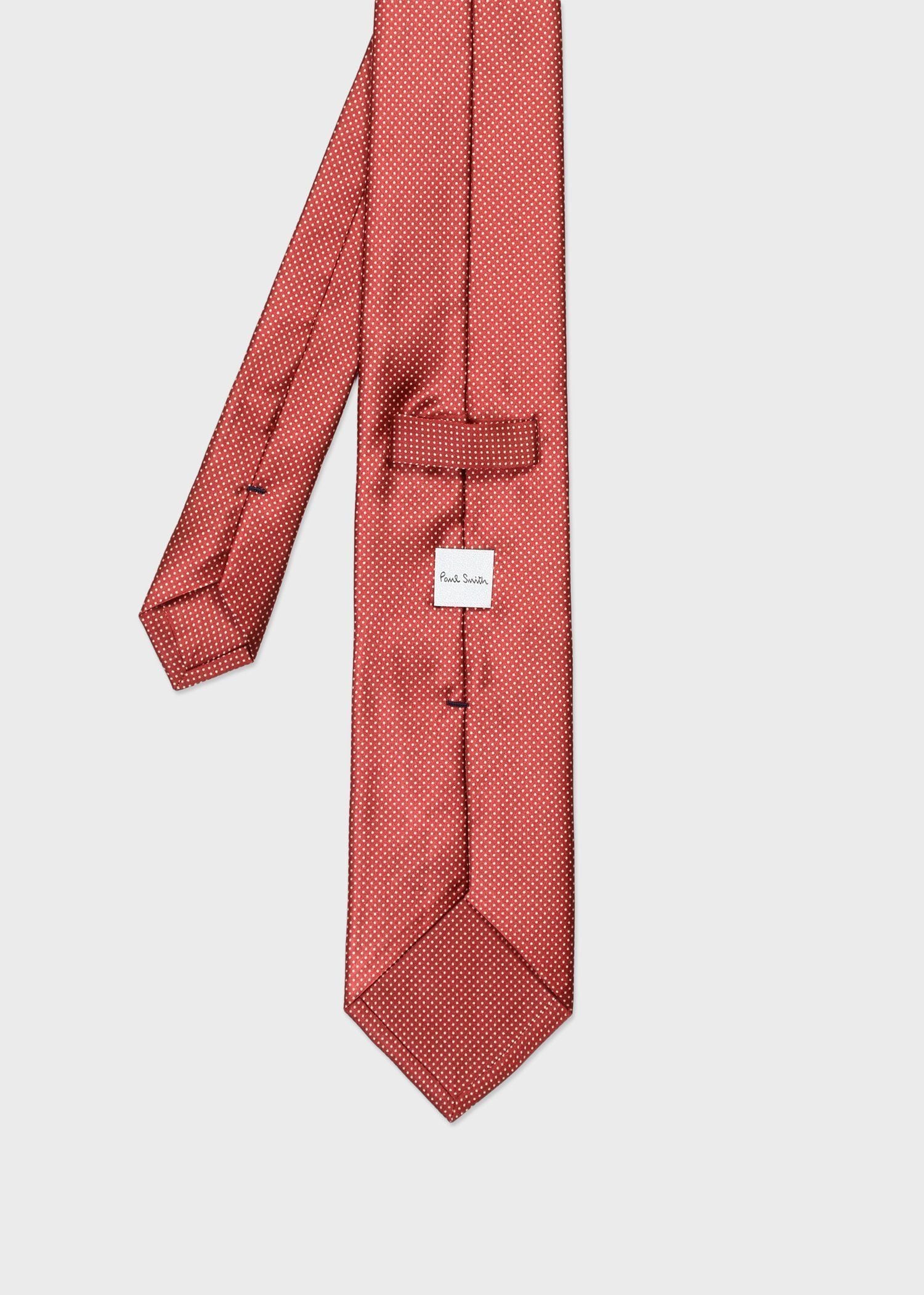 クラシック ピンドットタイ