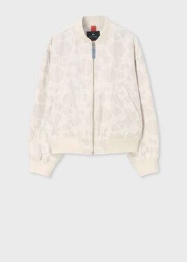 ウィメンズ "Perforated Floral" ジャカード ブルゾン 