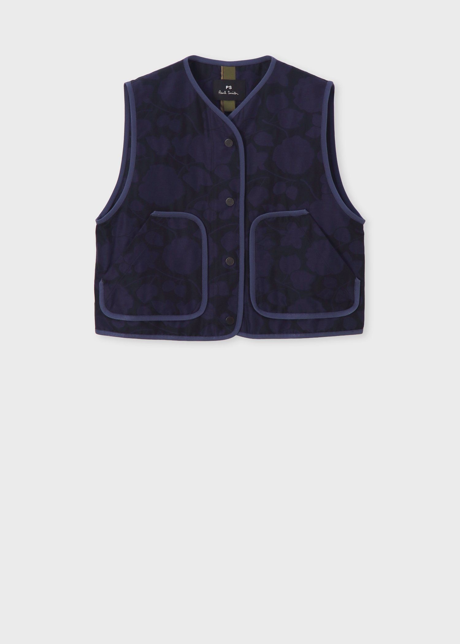 ウィメンズ "Perforated Floral" ジャカード ベスト