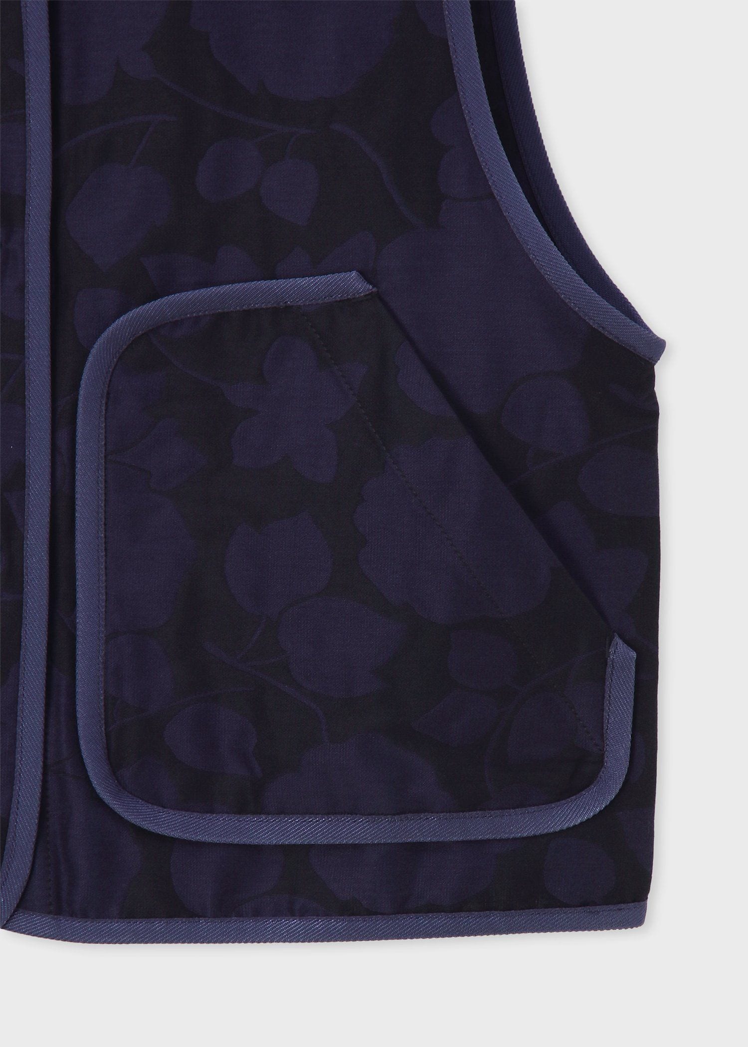 ウィメンズ "Perforated Floral" ジャカード ベスト