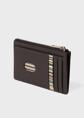 PaulSmith ポールスミス フラグメントケース BPW272 灰 紫 Paul Smith（ポール・スミス） ブラシペインテッド コインケース 小銭 小物