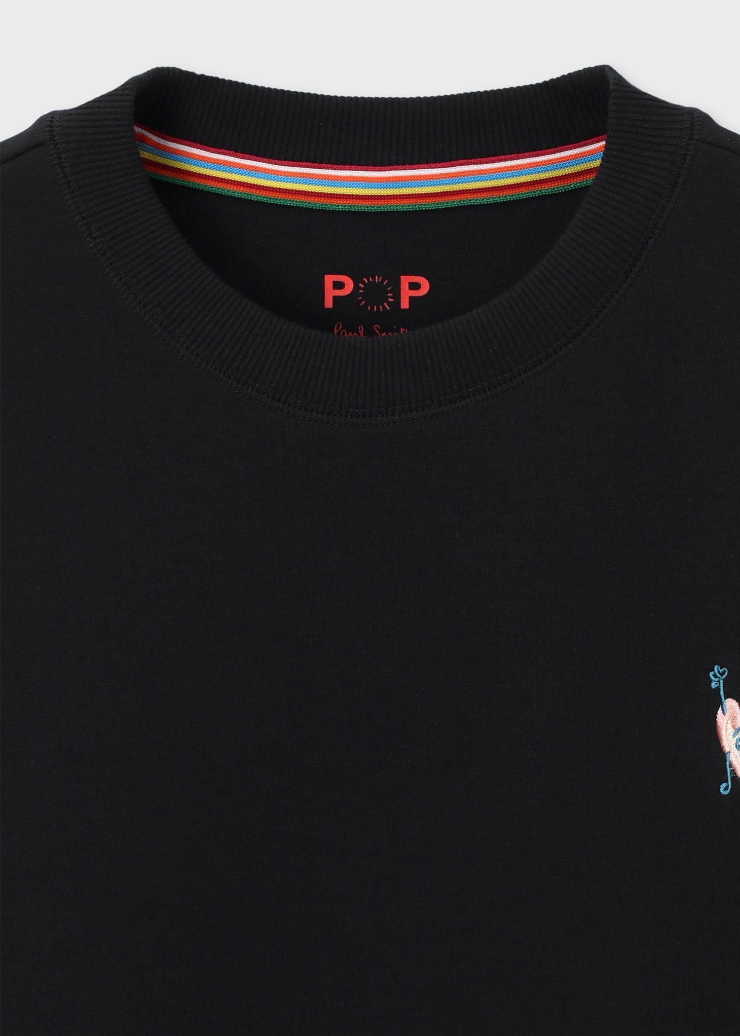 “Heart Embroidery” ダンボール ロングスリーブTシャツ