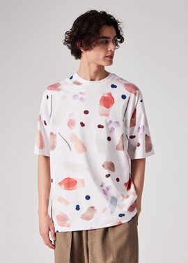 ニュアンスフローラル Tシャツ（ホワイト） ｜ポール・スミス