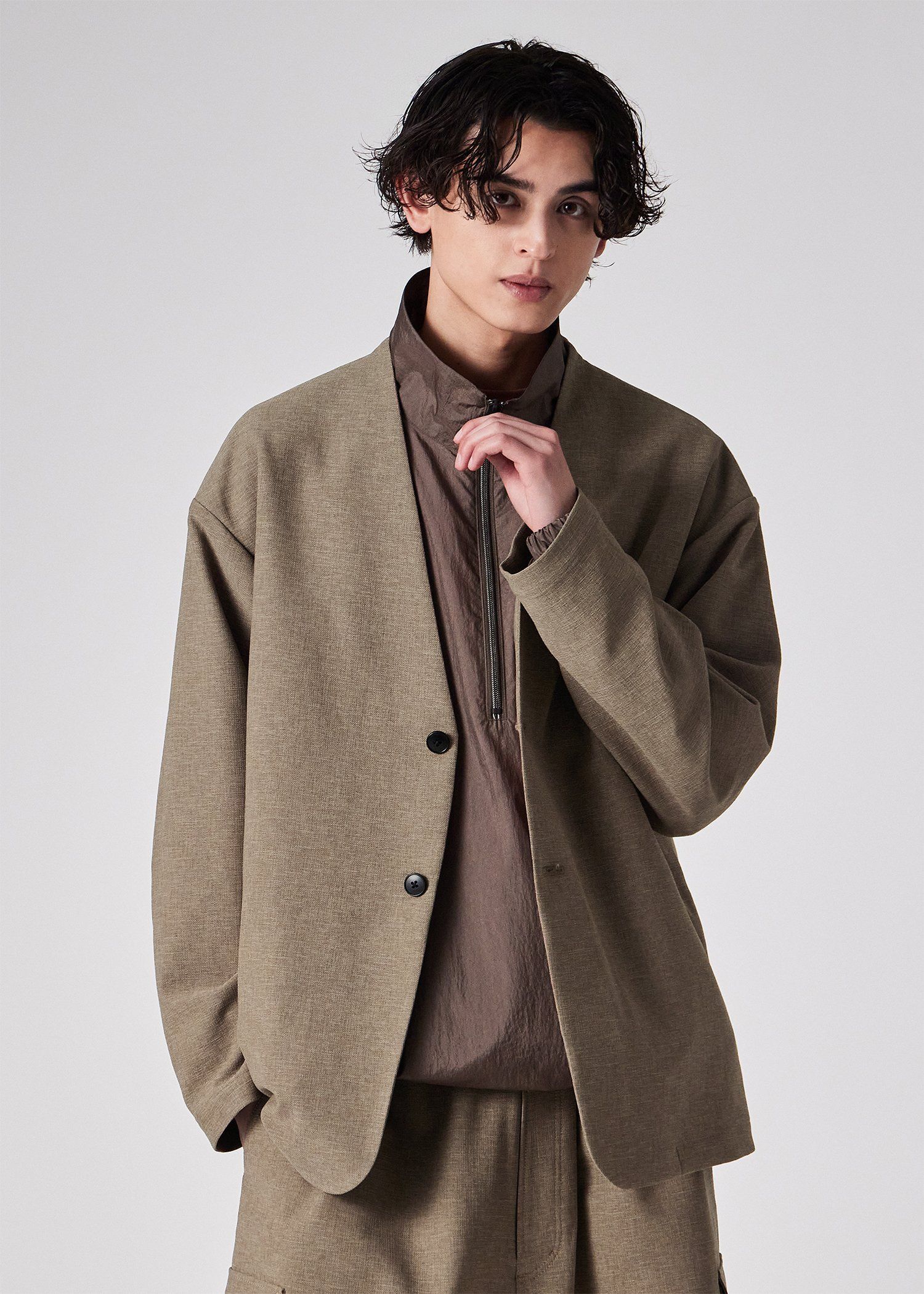 RIRANCHA（R） ノーカラージャケット