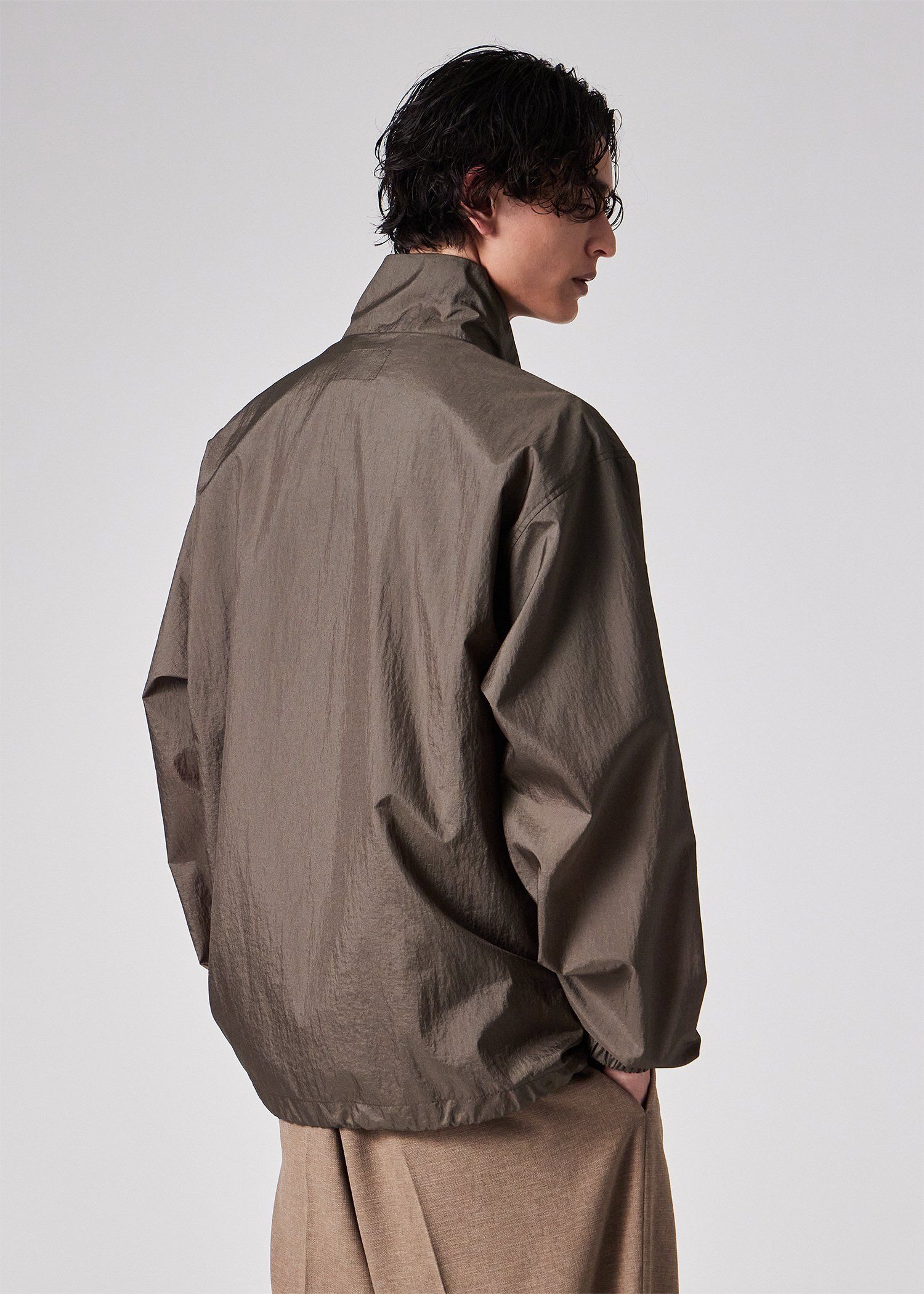 PERTEX（R） ハーフジップ スタンドブルゾン