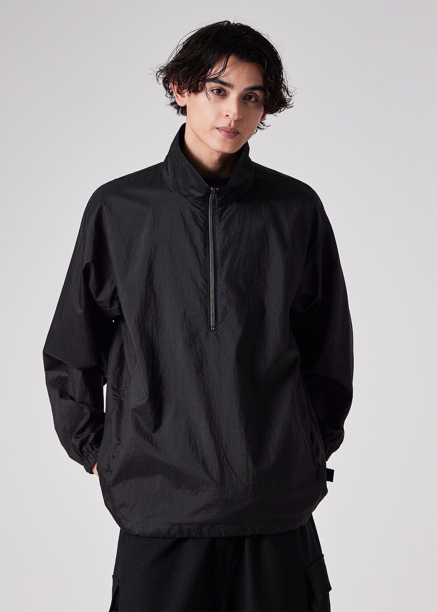 PERTEX（R） ハーフジップ スタンドブルゾン