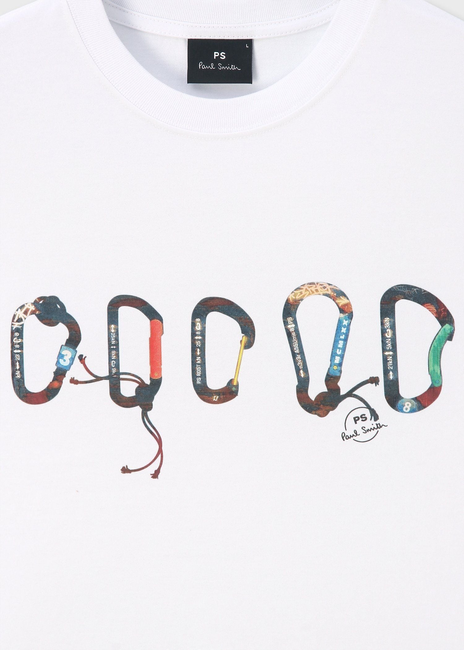 カラビナグラフィック 半袖Tシャツ