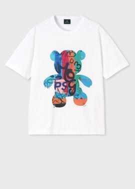 "Graffiti Bear" 半袖Tシャツ