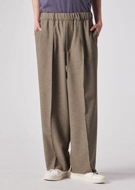 RIRANCHA（R） タックワイドパンツ