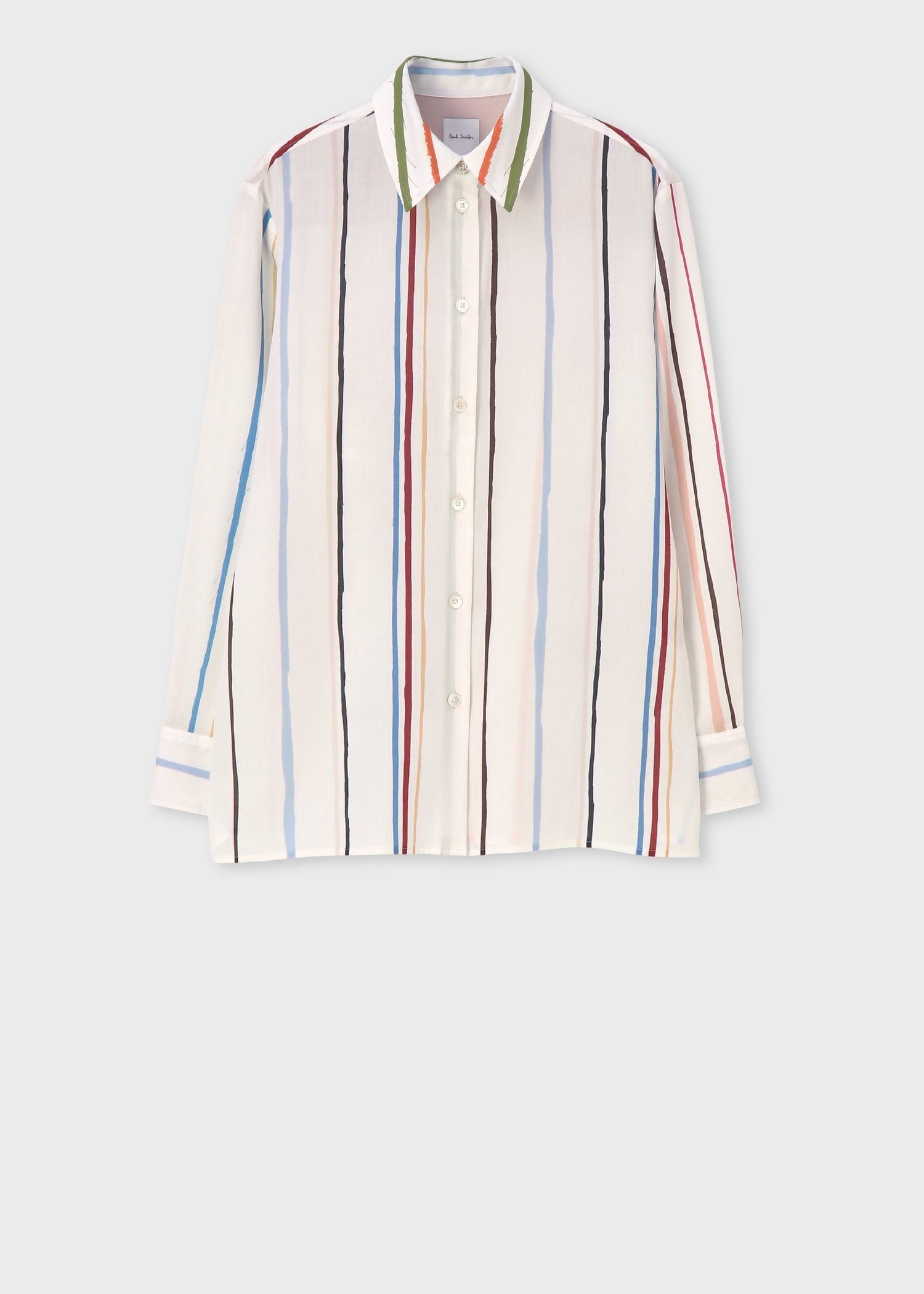 ウィメンズ  "Painted Stripe" シャツ