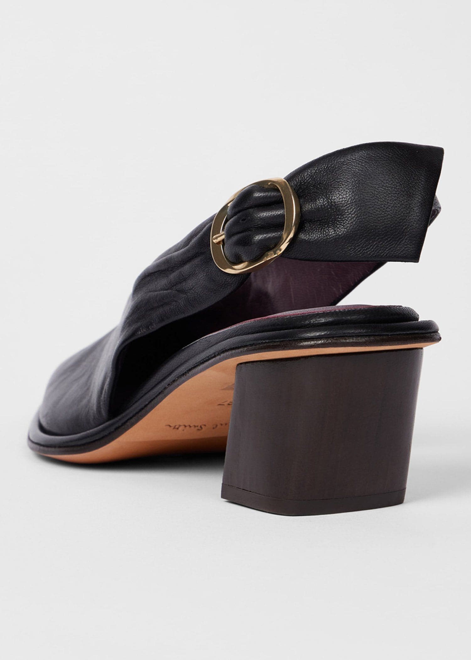 ウィメンズ ツイストバックル スリングバック パンプス