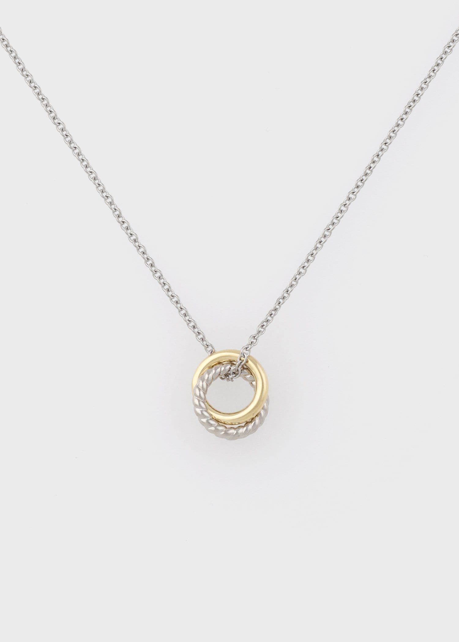 "Mix Ring" ネックレス