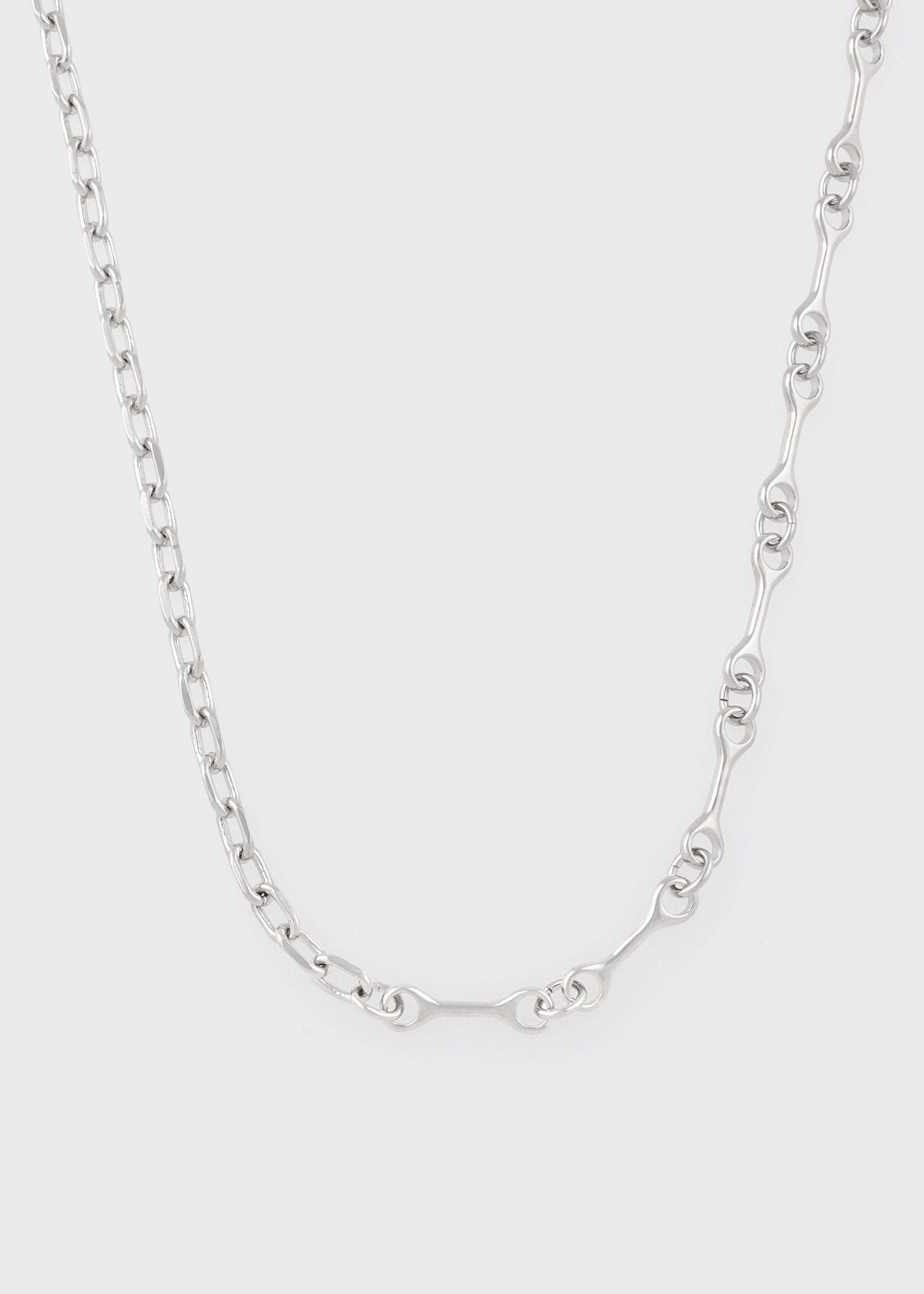 "Half Mixed Chain" ネックレス