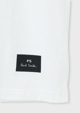 ヴィンテージライク ノースリーブTシャツ（ホワイト） ｜ポール・スミス