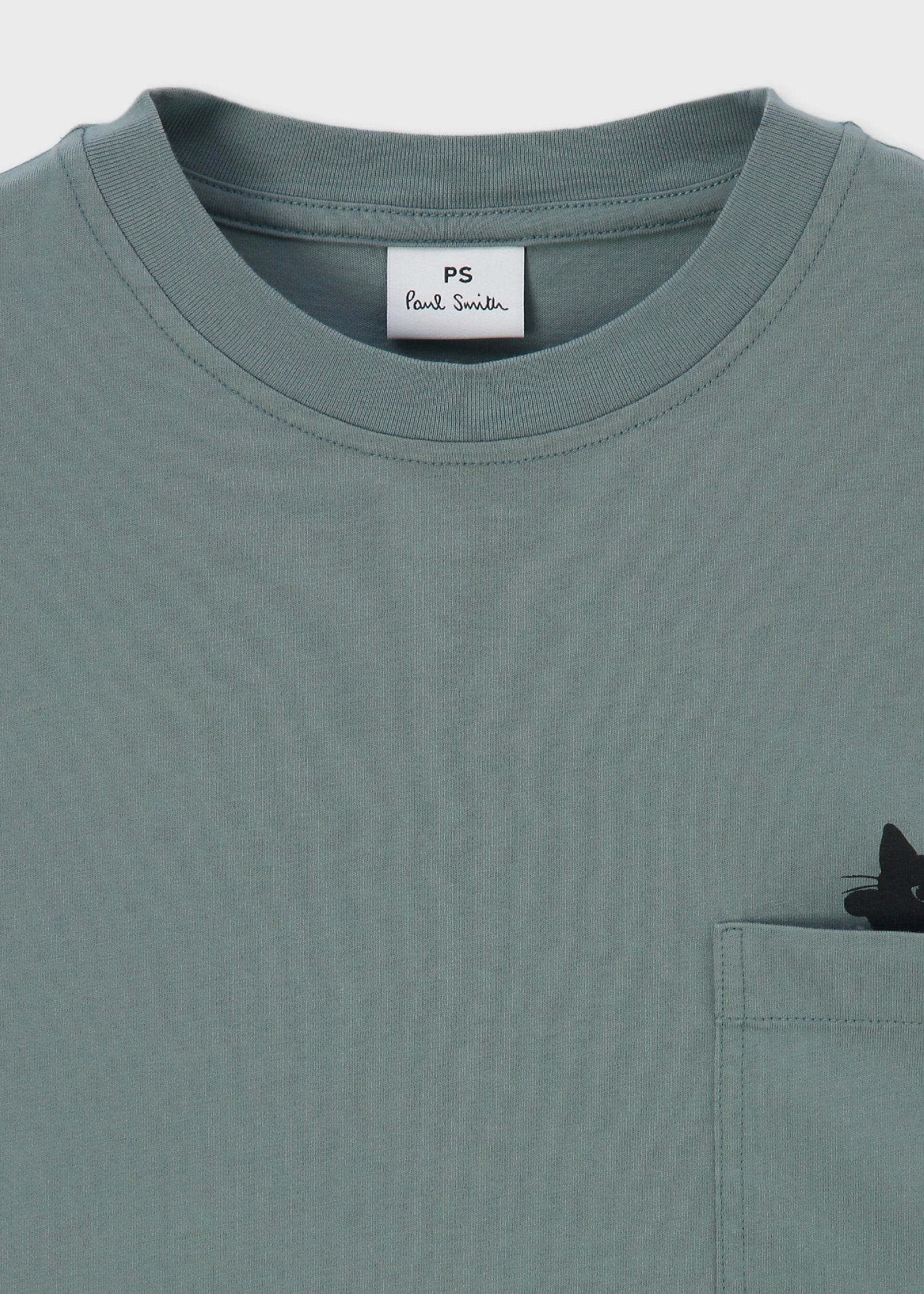 ウィメンズ キャットプリント 半袖Tシャツ