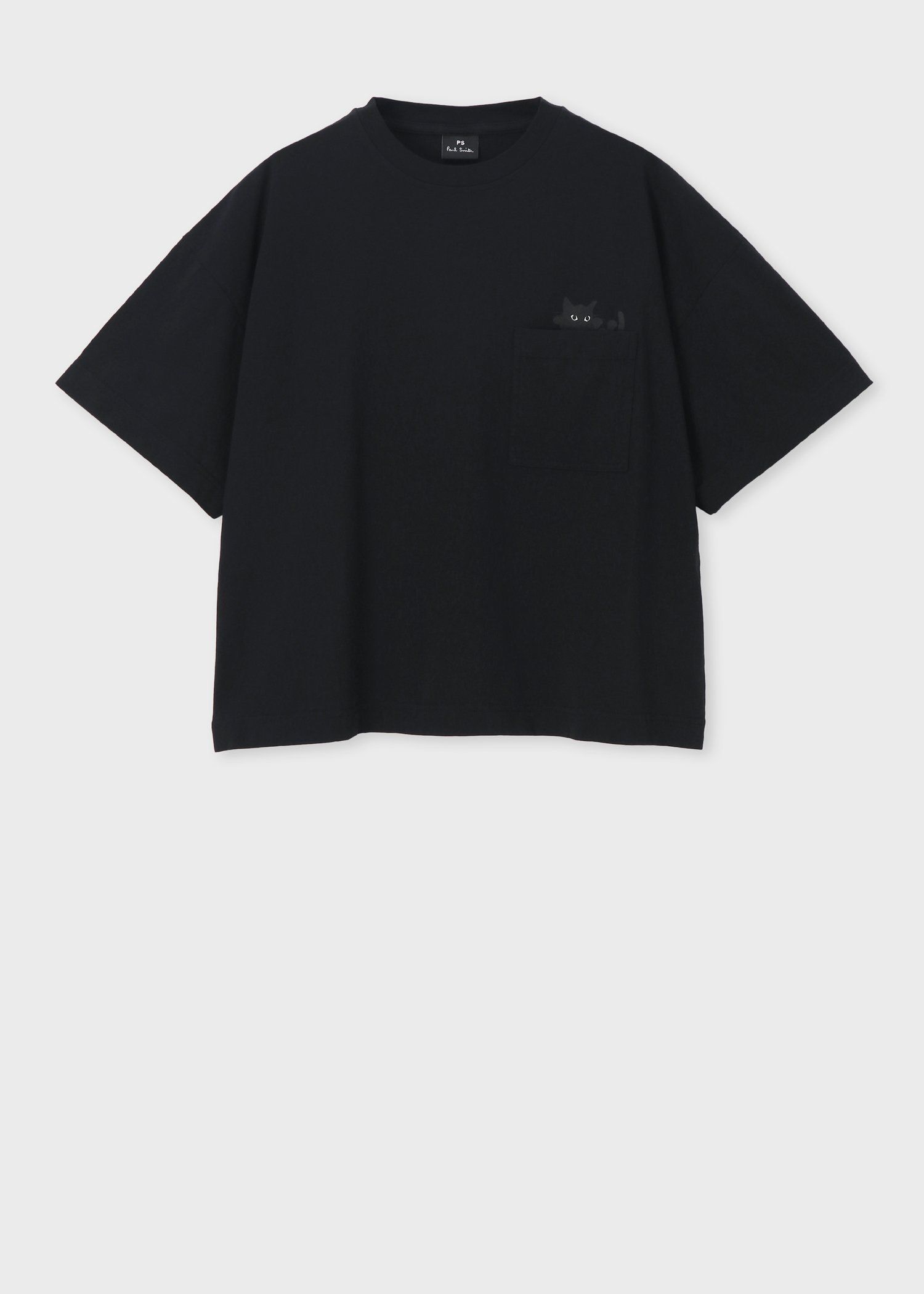 ウィメンズ キャットプリント 半袖Tシャツ