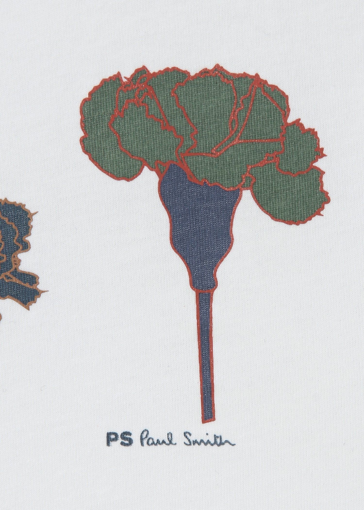 ウィメンズ ペインティングフラワー 半袖Tシャツ