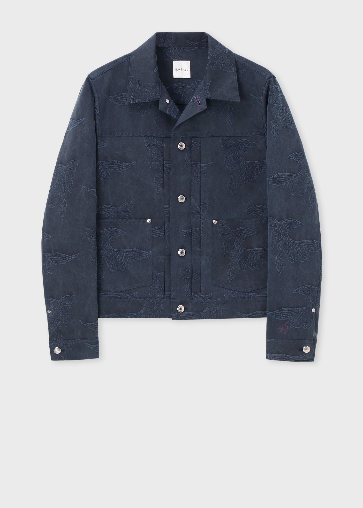 Paul Smith 羊革のショートコートM Paul Smith（ポール・スミス） 443327 レザージャケット ブラック SIZE
